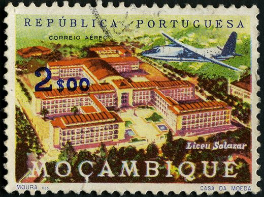 Mocambique (Colonia Portuguesa) - 1963 - Correio Aereo Empreendimentos - 2Esc