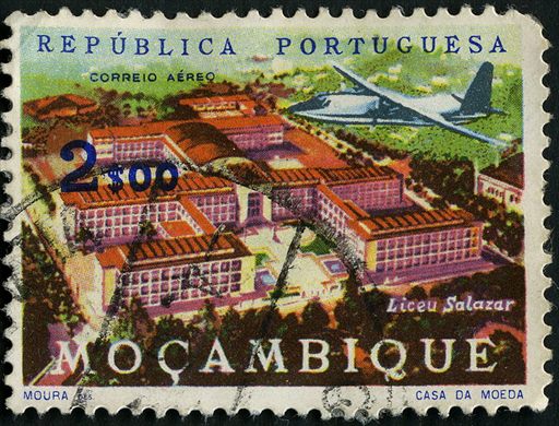 Mocambique (Colonia Portuguesa) - 1963 - Correio Aereo Empreendimentos - 2Esc