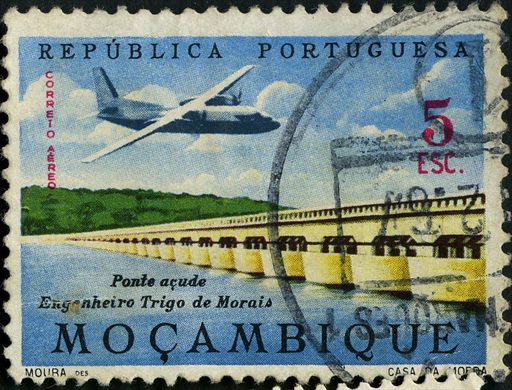 Mocambique (Colonia Portuguesa) - 1963 - Correio Aereo Empreendimentos - 5Esc