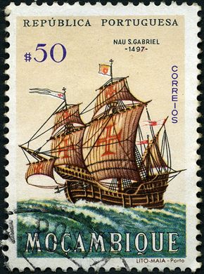 Mocambique (Colonia Portuguesa) - 1963 - Barcos Portugueses - 50C
