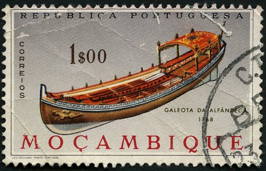 Mocambique (Colonia Portuguesa) - 1964 - Embarcacoes Historicas - 1Esc