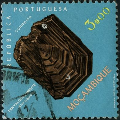 Mocambique (Colonia Portuguesa) - 1971 - Minerais - 3Esc