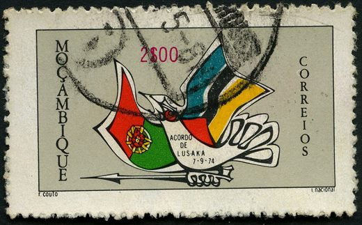 Mocambique (Colonia Portuguesa) - 1975 - Acordo de Lusaka - 2Esc