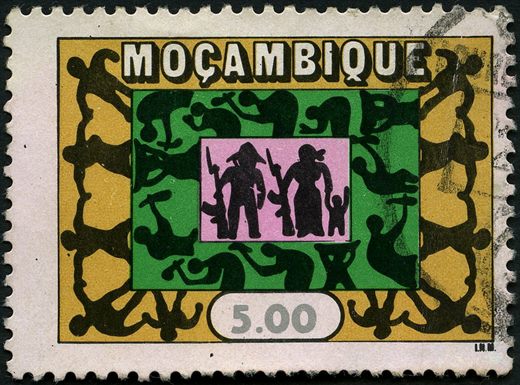Mocambique (Independente) - 1975 - Serie Definitiva Independencia - 5MT