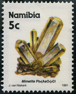 Namibia - 1991 - Minerais Mimetite - 5C
