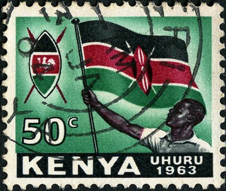 Quenia (Independente) - 1963 - Uhuru - 50C