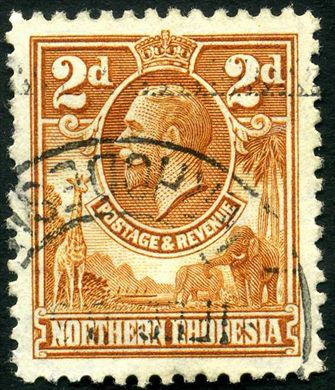 Rodesia do Norte (Protetorado Britanico) - 1925 - Definitivas GKV - 2D