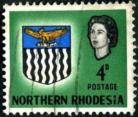 Rodesia do Norte (Protetorado Britanico) - 1963 - Definitivas Brasao - 4D