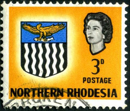 Rodesia do Norte (Protetorado Britanico) - 1963 - Definitivas Brasao - 3D