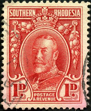 Rodesia do Sul - 1931 - Definitiva Jorge V - 1D