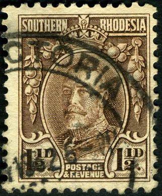 Rodesia do Sul - 1931 - Definitiva Jorge V - 1.5D