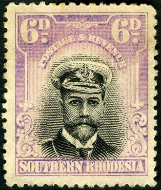 Rodesia do Sul - 1931 - Definitiva Jorge V - 6D