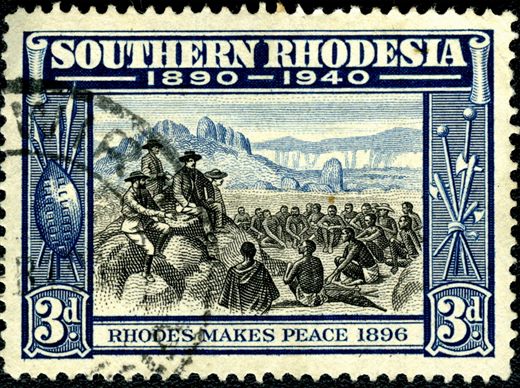 Rodesia do Sul - 1940 - Jubileu BSAC - 3D