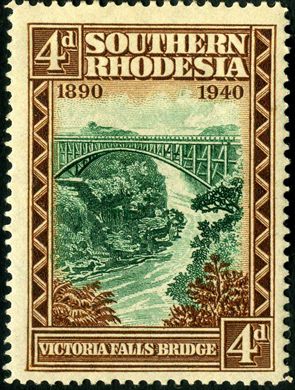 Rodesia do Sul - 1940 - Jubileu BSAC - 4D