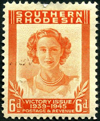 Rodesia do Sul - 1946 - Vitoria - 6D