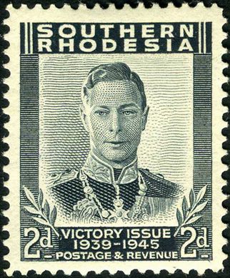 Rodesia do Sul - 1946 - Vitoria - 2D