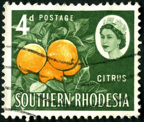 Rodesia do Sul - 1964 - Definitiva QEII - 4D