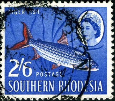Rodesia do Sul - 1964 - Definitiva QEII - 2Sh6D