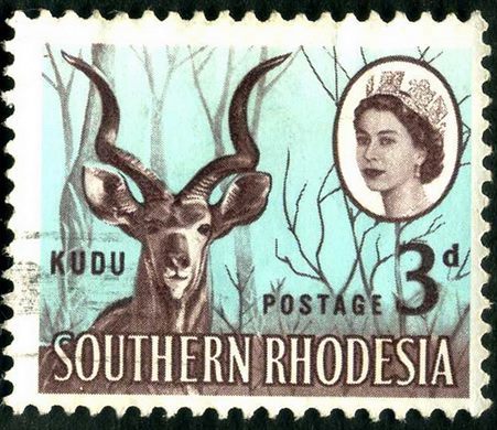 Rodesia do Sul - 1964 - Definitiva QEII - 3D