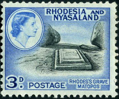 Rodesia e Niassalandia - 1954 - Definitivos - 3D
