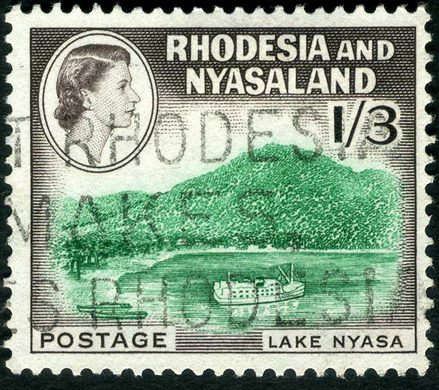 Rodesia e Niassalandia - 1954 - Definitivos - 1Sh3D