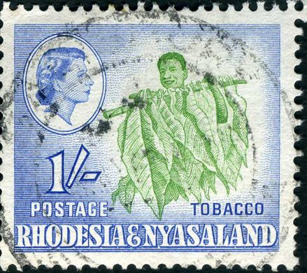 Rodesia e Niassalandia - 1954 - Definitivos - 1Sh