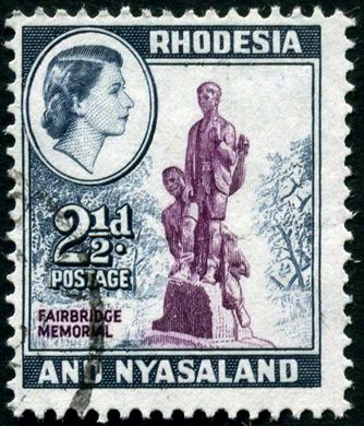Rodesia e Niassalandia - 1954 - Definitivos - 2.5D