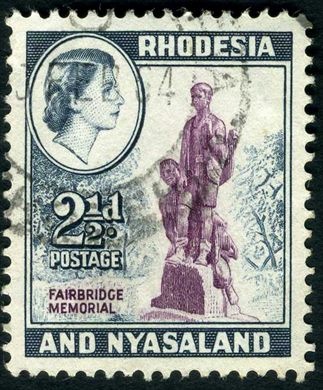 Rodesia e Niassalandia - 1954 - Definitivos - 2.5D