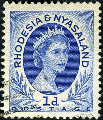 Rodesia e Niassalandia - 1954 - Definitivos - 1D