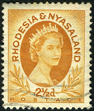 Rodesia e Niassalandia - 1954 - Definitivos - 2.5D