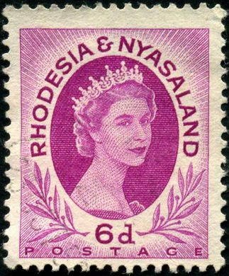 Rodesia e Niassalandia - 1954 - Definitivos - 6D
