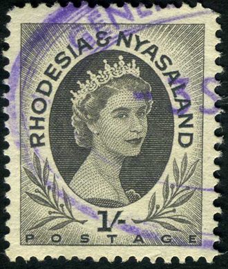 Rodesia e Niassalandia - 1954 - Definitivos - 1Sh