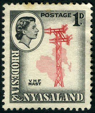 Rodesia e Niassalandia - 1959 - Definitivos - 1D
