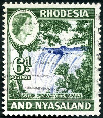 Rodesia e Niassalandia - 1959 - Definitivos - 6D