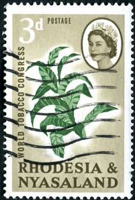 Rodesia e Niassalandia - 1963 - Congresso Mundial do Tabaco - 3D