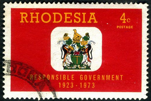 Rodesia - 1973 - Governo Responsavel 1923-1973 - 4C
