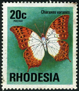 Rodesia - 1974 - Definitivas 3 Serie - 20C