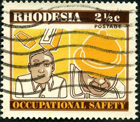 Rodesia - 1975 - Seguranca no Trabalho - 2.5C