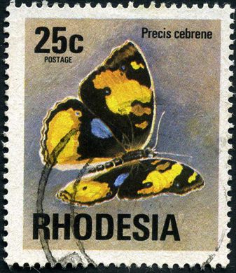 Rodesia - 1976 - Definitivas 3 Serie - 25C