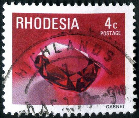 Rodesia - 1978 - Pedras Preciosas - 4C