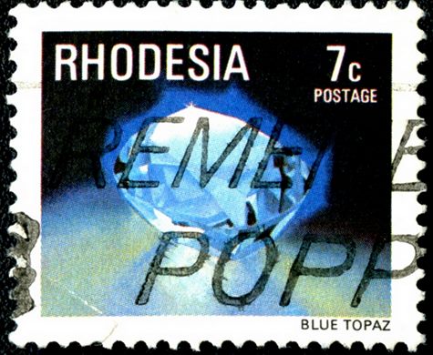 Rodesia - 1978 - Pedras Preciosas - 7C
