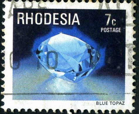 Rodesia - 1978 - Pedras Preciosas - 7C
