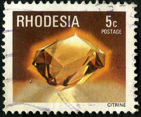 Rodesia - 1978 - Pedras Preciosas - 5C