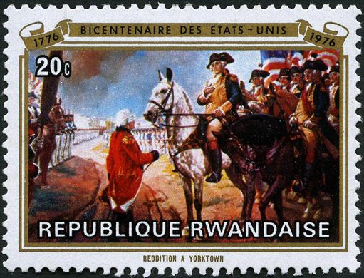 Ruanda - 1976 - Bicentenario EUA - 20C