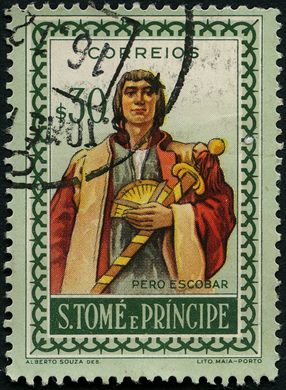 Sao Tome e Principe (Colonia Portuguesa) - 1952 - Navegadores - 30C