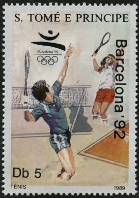 Sao Tome e Principe - 1989 - Jogos Olimpicos Barcelona 92 - Db5