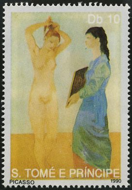 Sao Tome e Principe - 1990 - Pinturas - Db10