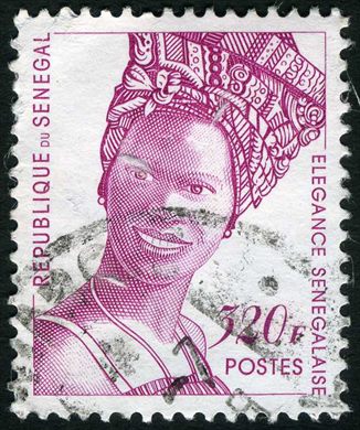 Senegal - Sem Data - Elegancia Senegalesa - 320F