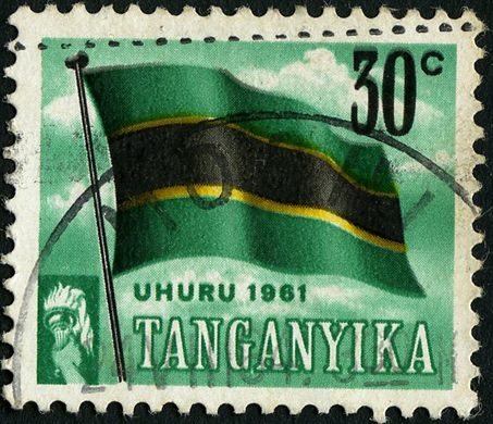 Tanganica - 1961 - Uhuru - 30C