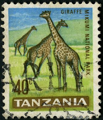 Tanzania - 1965 - Parques Nacionais - 40C